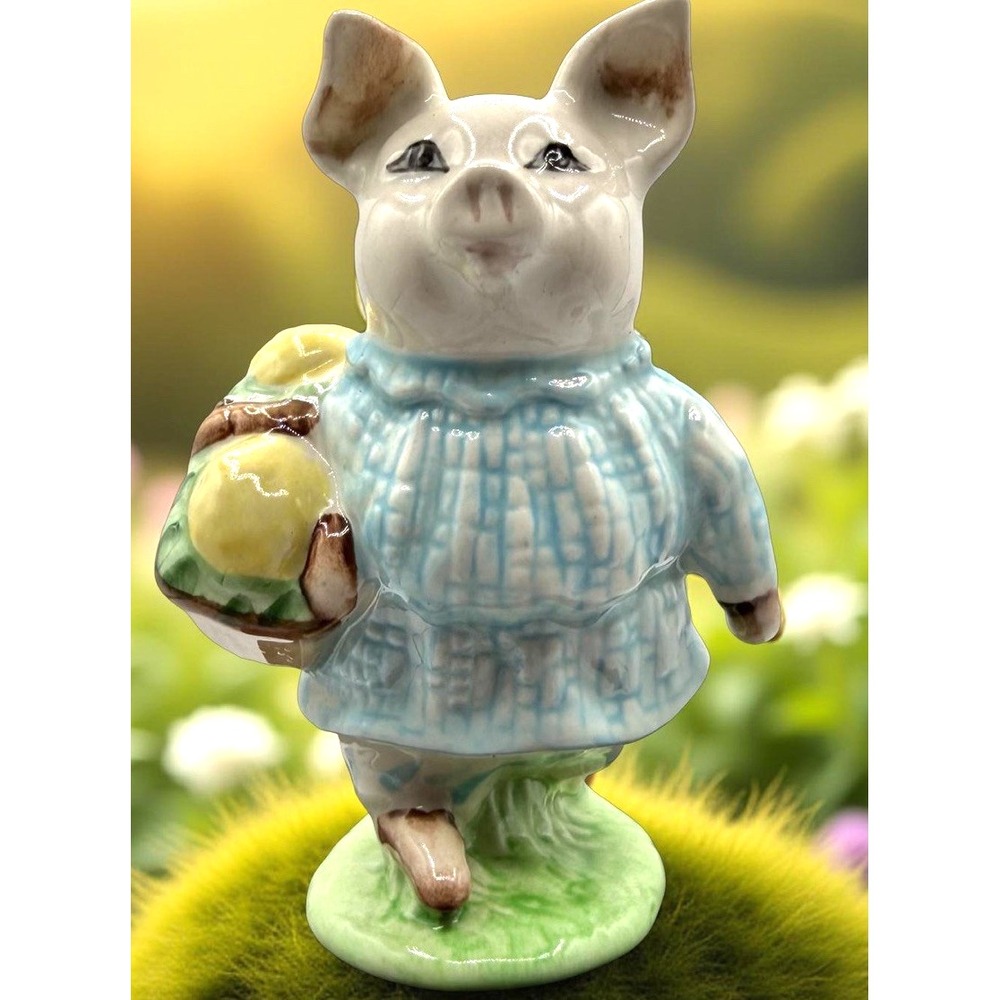 Beswick Little Pig‎ Robinson Beatrix Potter Figurine 3.75" 1970s England BP3 VTG